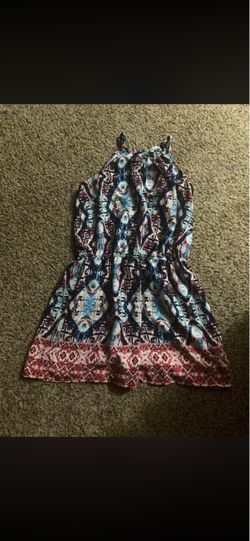 Multi color romper