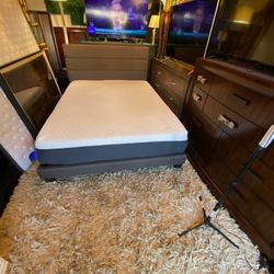 Queen Bed Frame And Mattress