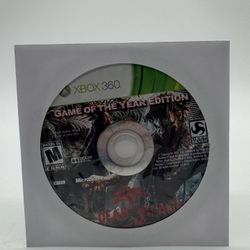 Dead Island (Microsoft Xbox 360, 2011) Game Of The Year Edition Disc Only Tested