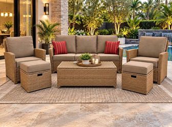 6pc Outdoor Seating Set - BRAND NEW