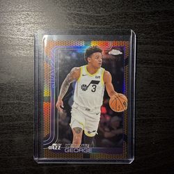 2025-26 Topps Chrome - Keyonte George #235 Orange Basketball Border /25
