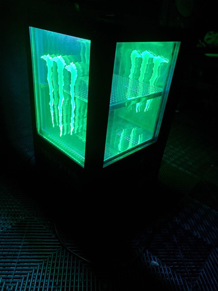 Monster Energy fridge