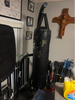 Punching bag with stand