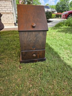 Wooden Potato and Oion holder