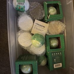 Expired bubble bath bomb, body scrub