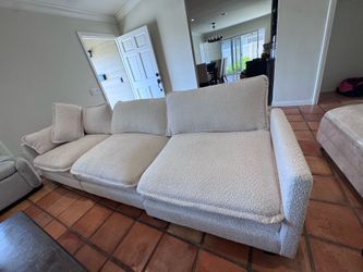 White couch
