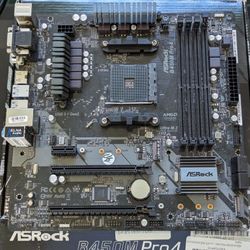 ASRock B450M Pro 4 - Micro ATX Motherboard 