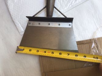 Heavy Duty All Metal Floor & Ice Scraper Tool Head 8 Inches Wide