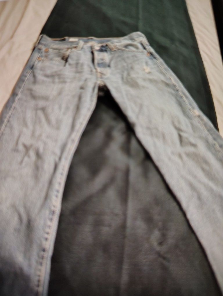 Young Men Levi Jeans