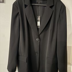 Women’s XXL Black Blazer 