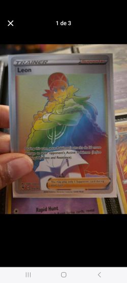 Leon Rainbow Pokemon Cards