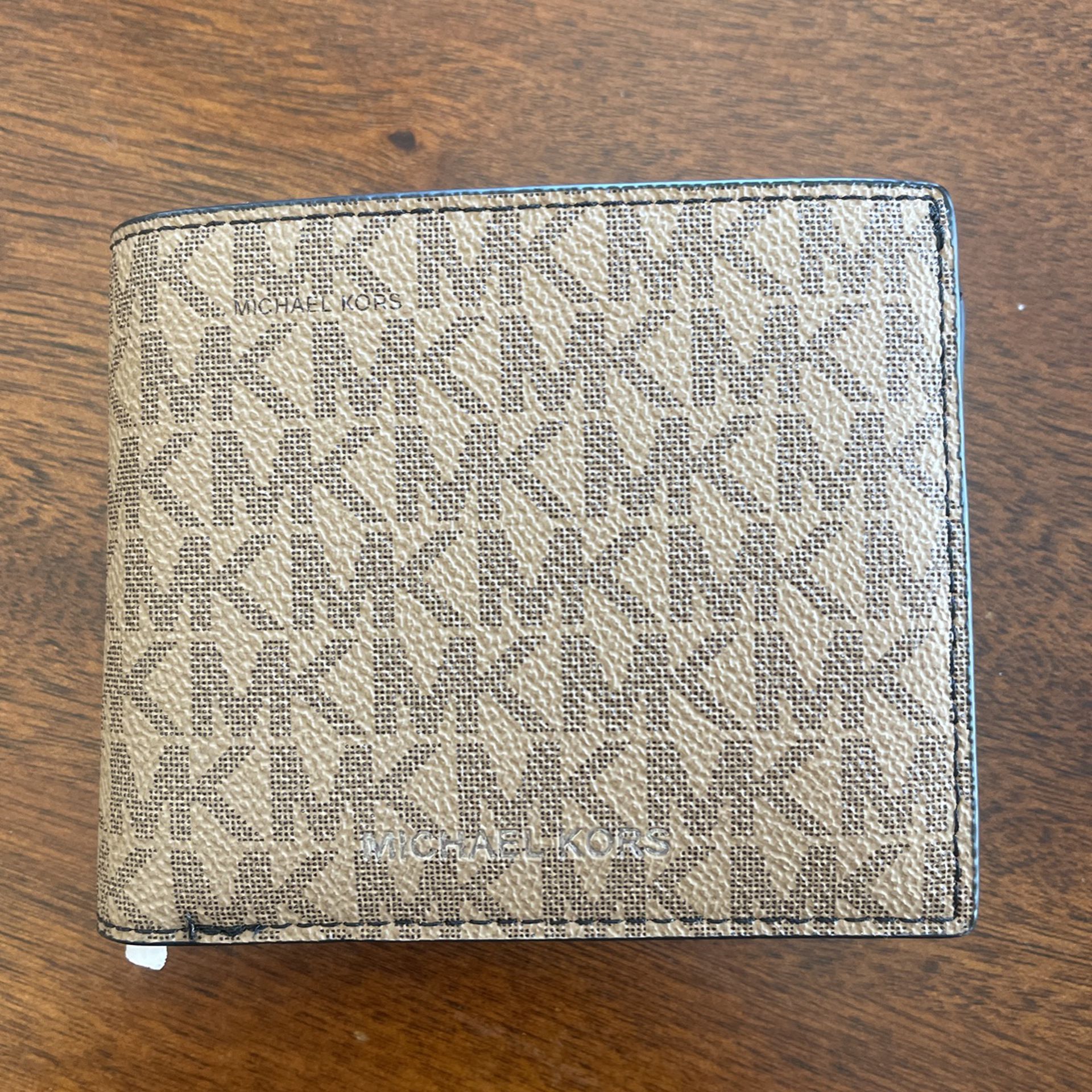 Michael Kors Men’s Leather Wallet with Passcase