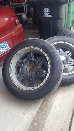 275/55 20 Rims and Tires