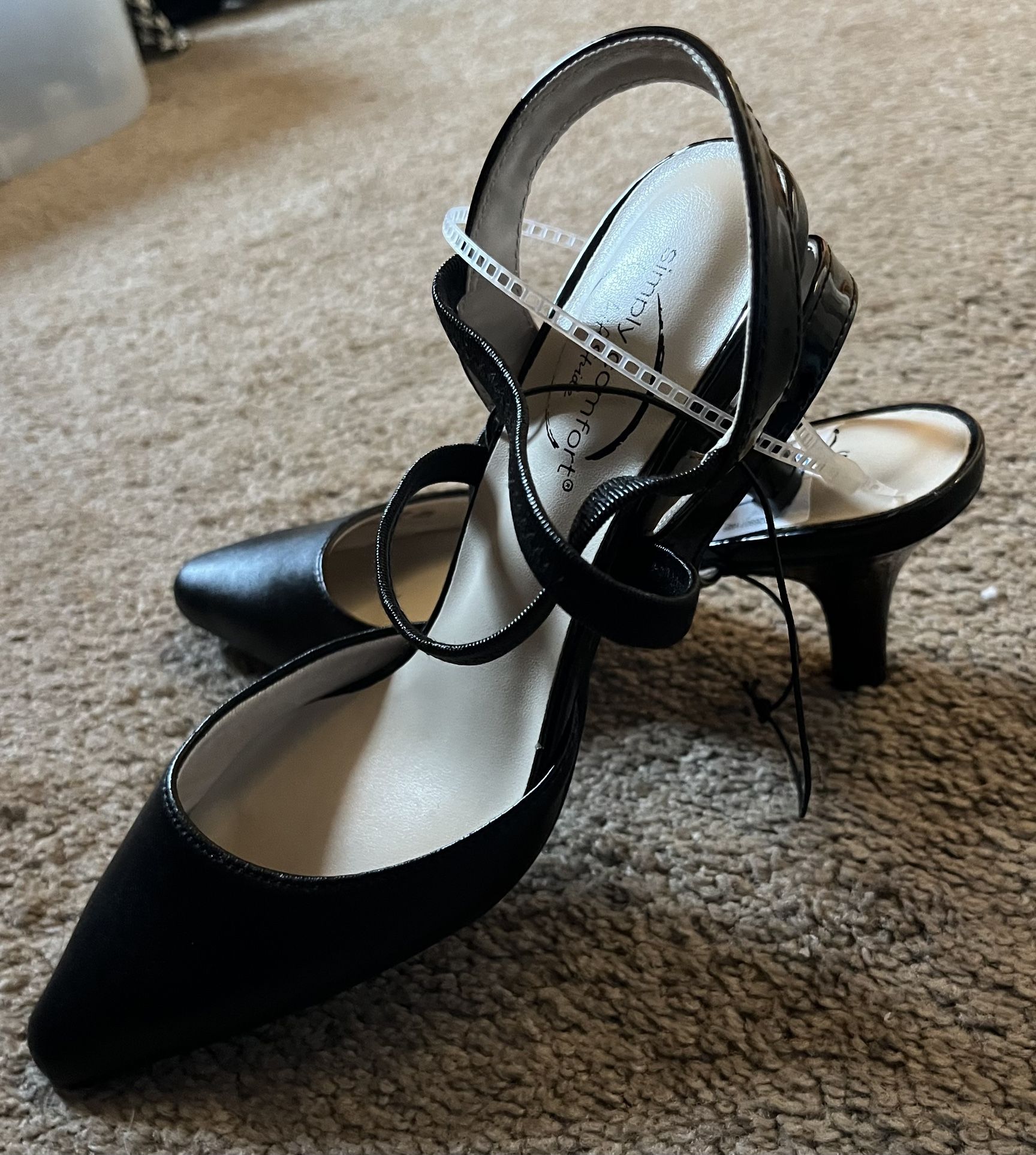 NWT Black Heels