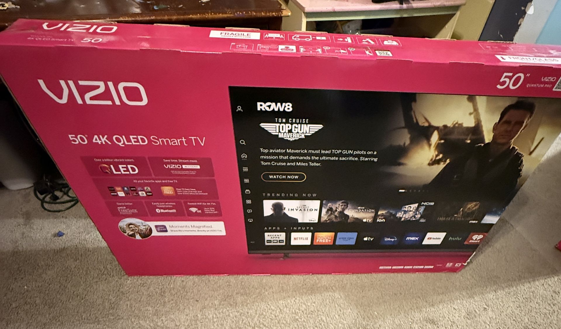 Vizio 50" 4K QLED Smart TV - New in Box