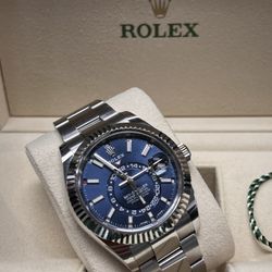 Rolex Skydweller blue dial 2021