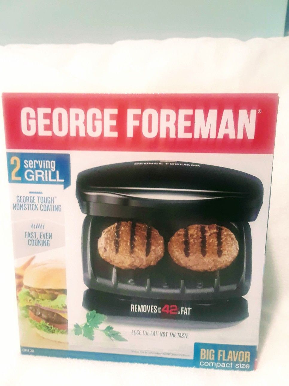 George Foreman 2 serving grill