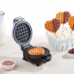 Dash Multi-Plate Mini Waffle Maker featuring Interchangeable Removable Plates