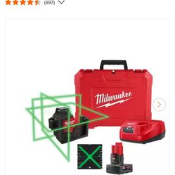 Laser 360 Milwaukee Green