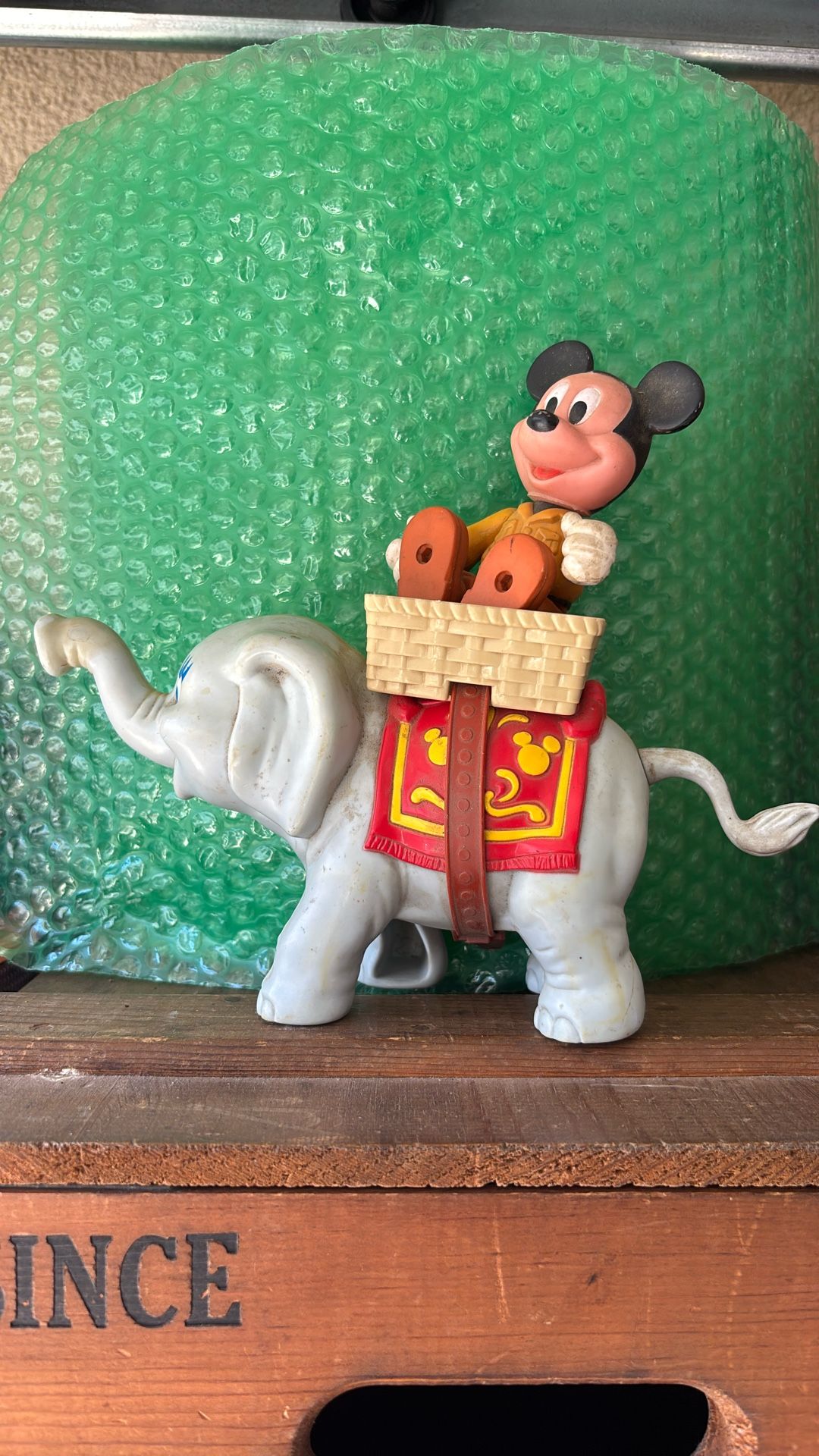 Mickey Dumbo Figurine
