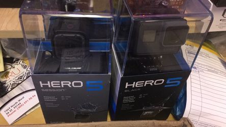 GoPro 5 Black and GoPro 5 Session!