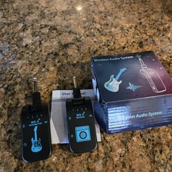 Wireless Guitar/Bass Audio System
