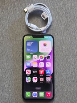 IPHONE 14 256GB UNLOCK ANY CARRIER IN GREAT Condition 100% BATTERY 🔋 LIFE