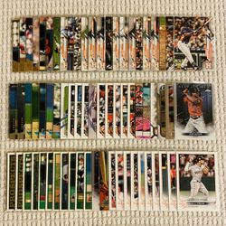 Houston Astros 70 Card Baseball Lot!