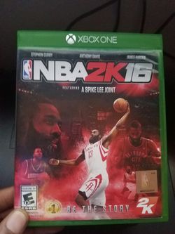 NBA 2k16 Xbox One