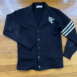 (Union Catholic) Navy Cardigan Sweater (AS)