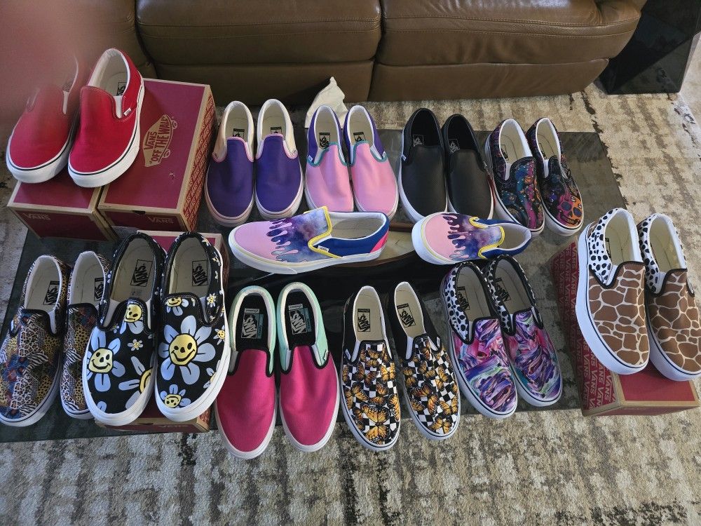 Custom VAN'S shoes Size 11