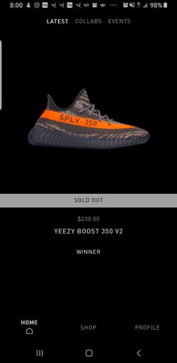 Yeezy 350 V2 Adidas Size 12.5