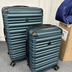 EVERYTHING MUST GO! Luggage bags for travel. Check in size or carry-on size. Prices are firm. Check details.   Brands are mostly Delsey Paris, some Tr