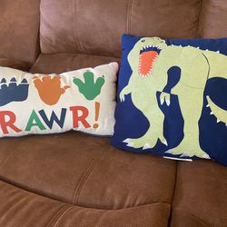 Dinosaur Pillows 