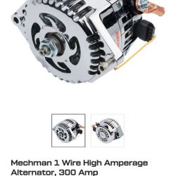 Mechman Chrome Alternator 