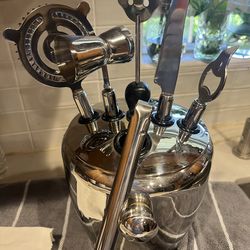 Stainless steel bar tool set