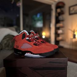 Jordan 5 Retro Raging Bull Red 