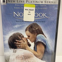 The Notebook New sealed DVD Full Frame Subtitled Widescreen Dolby Digital - 1135