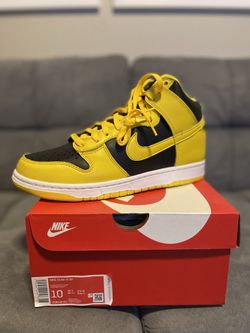 Nike Dunk High Golden Rod Wu Tang Size 10 