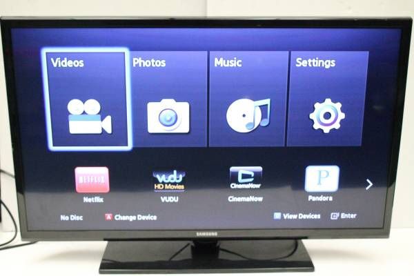 Samsung 32" Flat TV Model UN32EH4003F W/ Samsung BluRay Player (WI-FI)