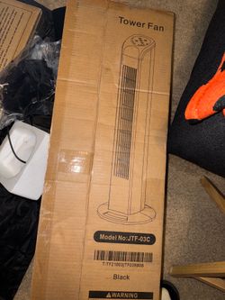 30” tower fan oscillating