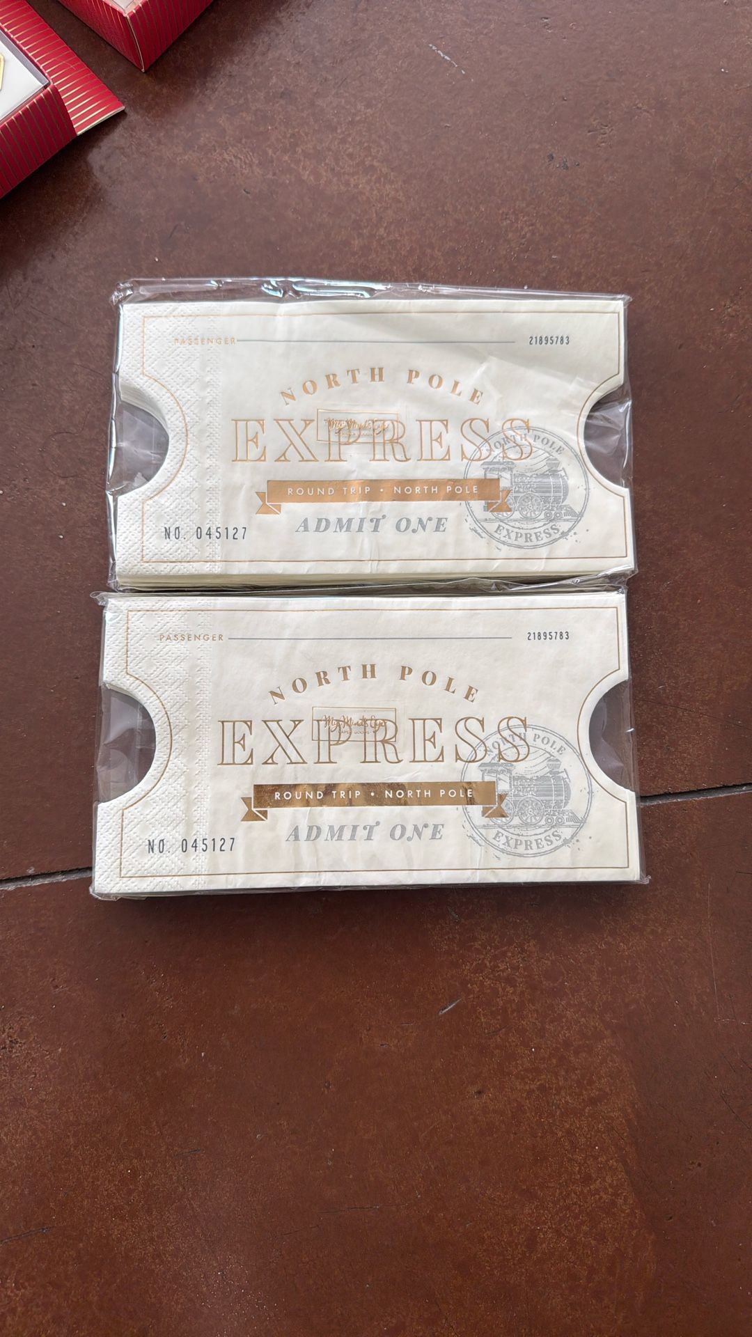 North Pole Express Napkins