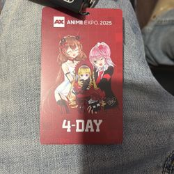 Anime expo 4 day (Sunday) pass 