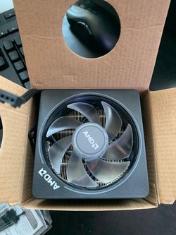 Ryzen 9 stock Wraith prism cooler, RGB