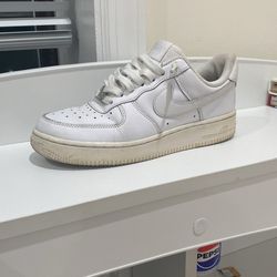 Air Forces Only Inside Little Bit Damage Normal Wear