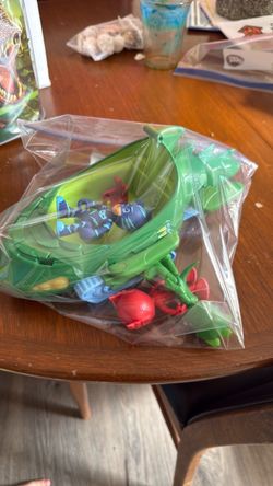 Assortment of kids toys