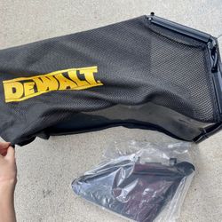 DeWalt Fabric Grass Bag And Frame For Lawnmower NEW
