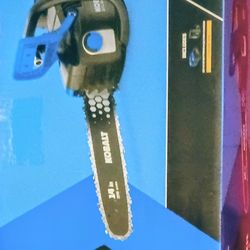 Kobalt 48 V 14 inch Chainsaw Kit