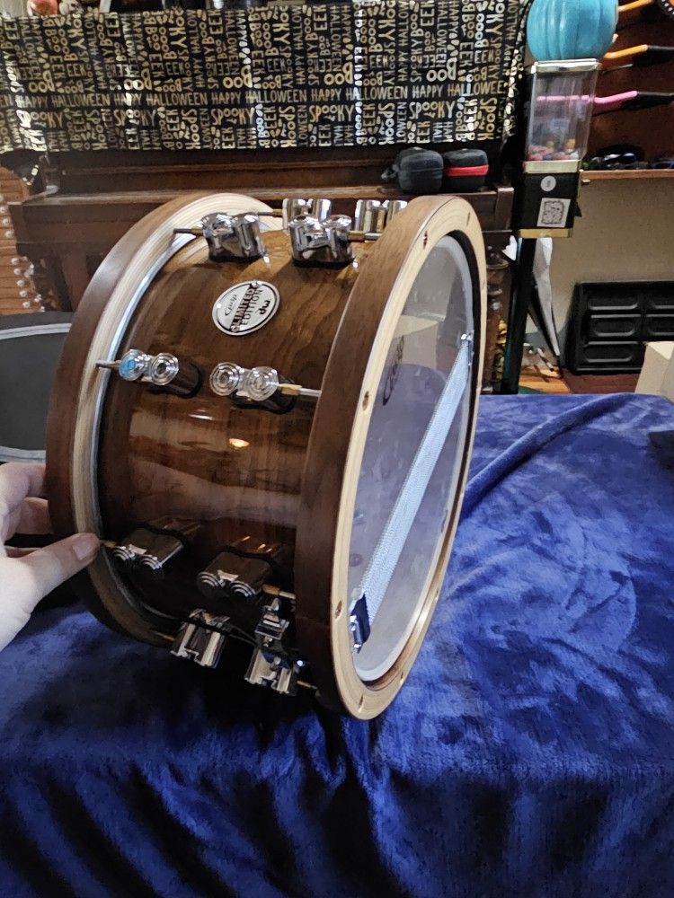 DW walnut Snare Drum. Amazing