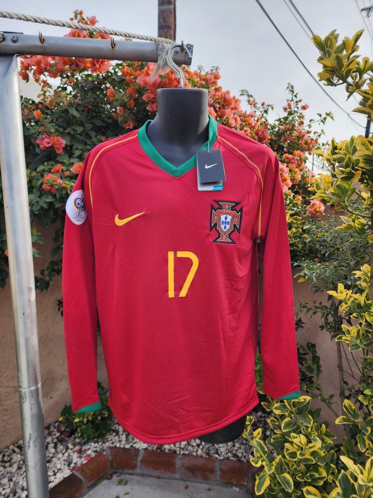 Portugal Home Ronaldo Soccer Jersey 2006
